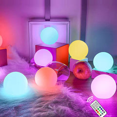 LED Floating Moon Ball Light for Outdoor Use