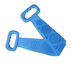 2pcs Silicone Bath Brush and Towel for Back Massage