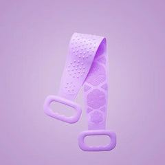2pcs Silicone Bath Brush and Towel for Back Massage
